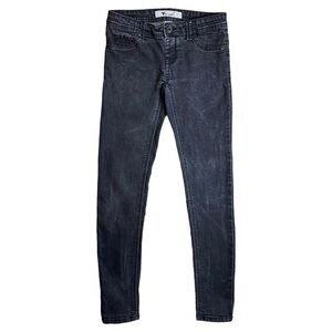 Wet Seal Junior Girls Black Skinny Jeans Size M